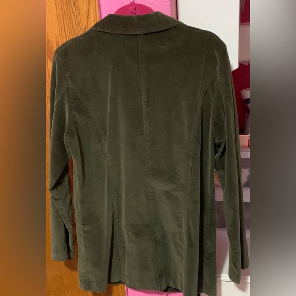 St. John’s Bay Thick Dark Green Double Button Blazer with Pockets. NWOT/EUC. L. - Picture 4 of 6
